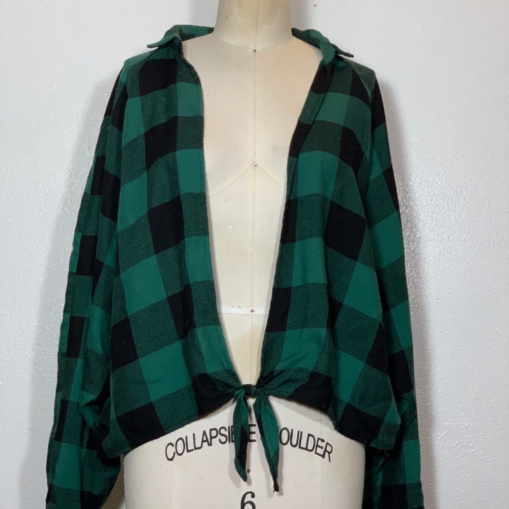 Oversized Plaid Shirt
